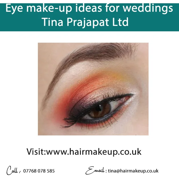 Eye make-up ideas for weddings - Tina Prajapat Ltd