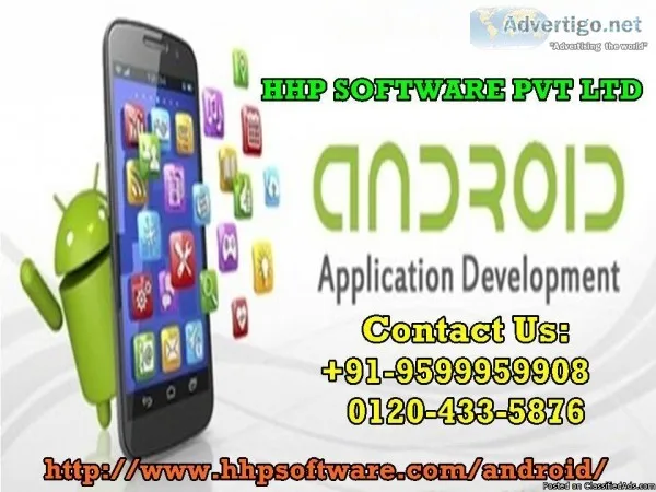 Development of application by an Android Development Company in 
