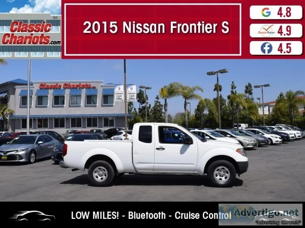 Used 2015 Nissan Frontier S for Sale in San Diego - 19562