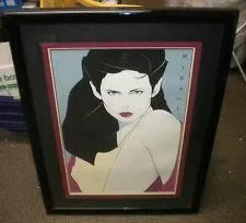 PATRICK NAGEL MIRAGE (signednumbered serigraph)