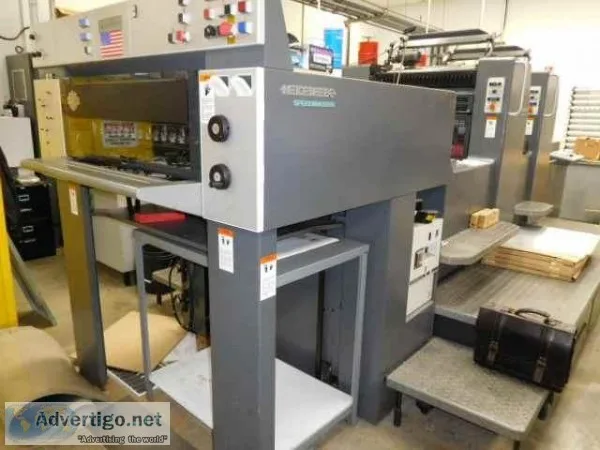 Buy Used 1996 Heidelberg SM74-2-H Offset Printing Machine