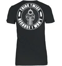 15% OFF - Aromatherapy Gun Shirts - Think Twice