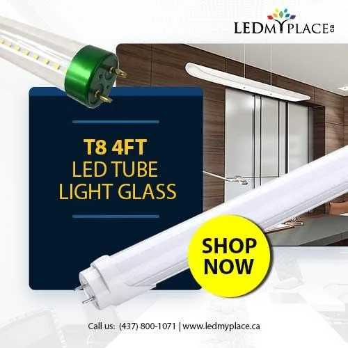 Install 4ft LED Tube Glass For Flicker-Free Lighting
