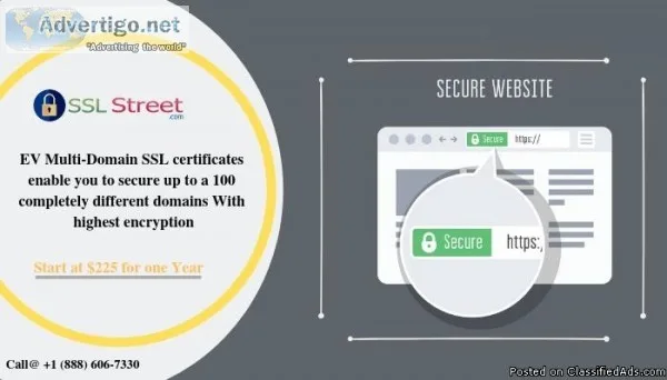 Comodo EV SSL Certificate Started At 140 For 1 Year. Buy Now