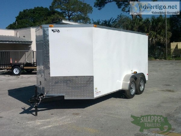 7 x 14 Basic Enclosed Cargo Trailer WV-nose - 38222