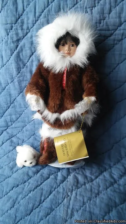 Estate SaleEskimo Doll from The Georgetown Collection