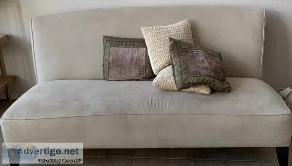 Plush sofa