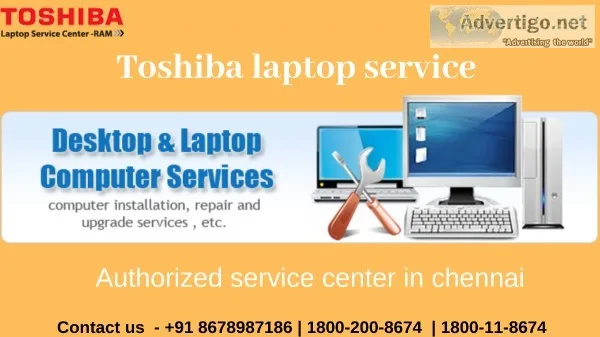 Laptop service center in  velachery