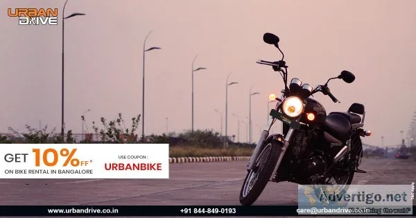Bike Rental service in Bangalore  Bikes for rent in Bangalore