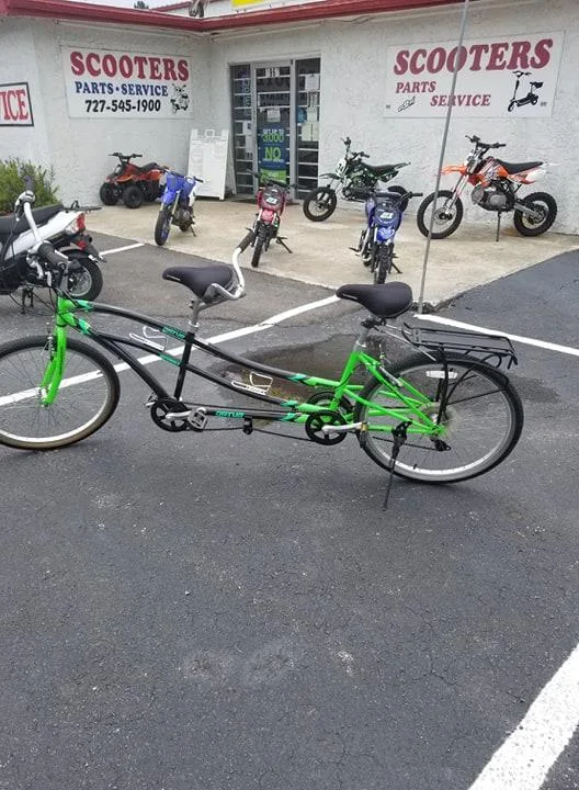 Tandum Bicycle  Bicycle built for two