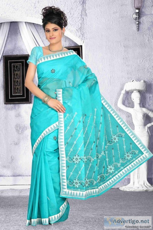 Approach the Top Silk Cotton Sarees Manufacturer in India