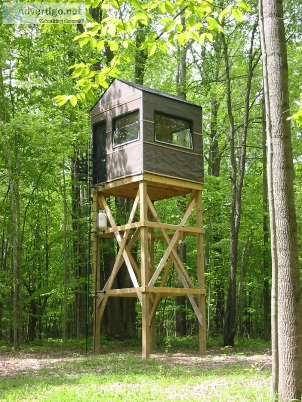 Deer Blinds Deer Stands DIY Window Plans PDF - Feeders and Much 