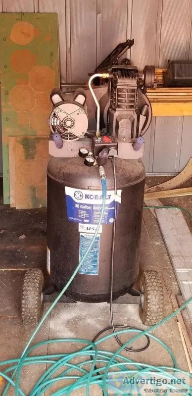 Kobalt 30 gallon air compressor