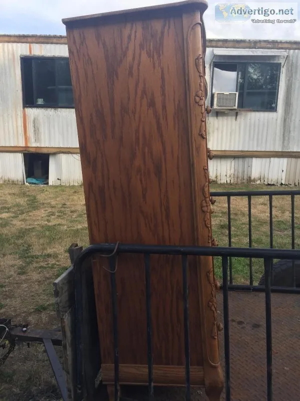 Dresser is quite few years old probably closed to antique age. I