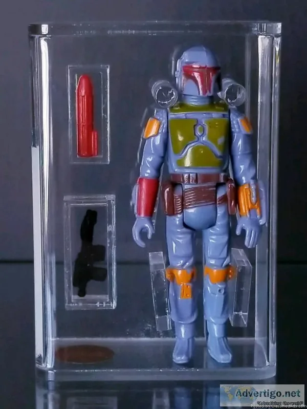 VINTAGE STAR WARS RARE 1979 LILI LEDY BOBA FETT REMOVABLE ROCKET