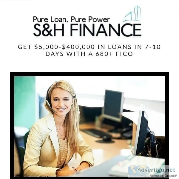 SandH Finance 100k Personal Loans