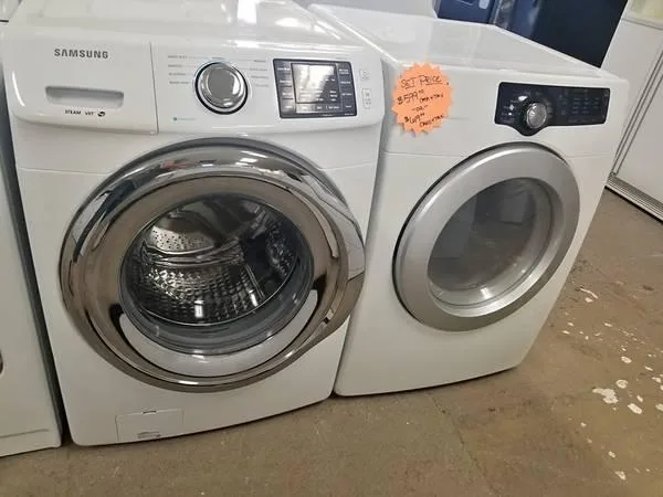 Samsung front load washer dryer set