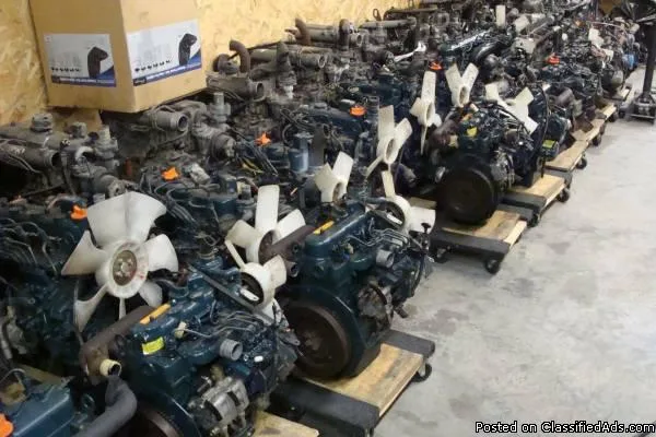 Kubota  Yanmar  Mitsubishi  Iseki Used Diesel Engines