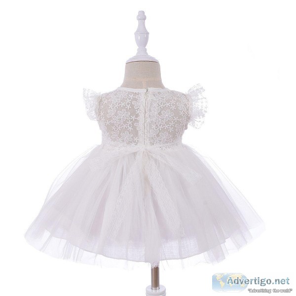 JESSICA - Baptism Dress and Cap for Girls