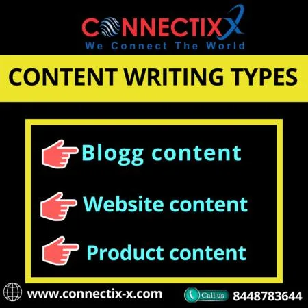 There are so many  Content Writing Types.  The best content writ
