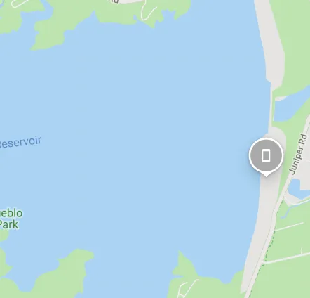 Lost Smartphone in lake Pueblo