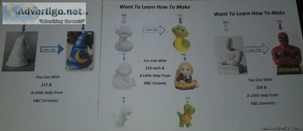 Ceramic Bisque Painting Classes