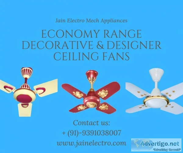Top Ceiling Fan Exporters in Hyderabad  Jain Electro