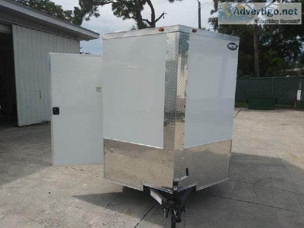 6 x 12 Standard Enclosed Cargo Trailer WV-nose - 22086