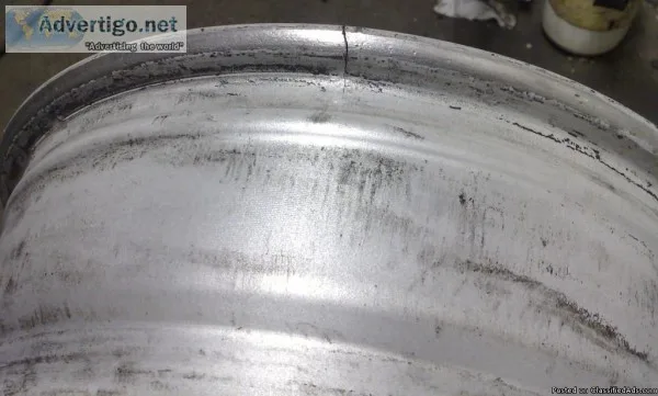 Cracked alloy wheel repair London