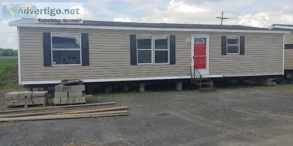 AS IS DOUBLE WIDE