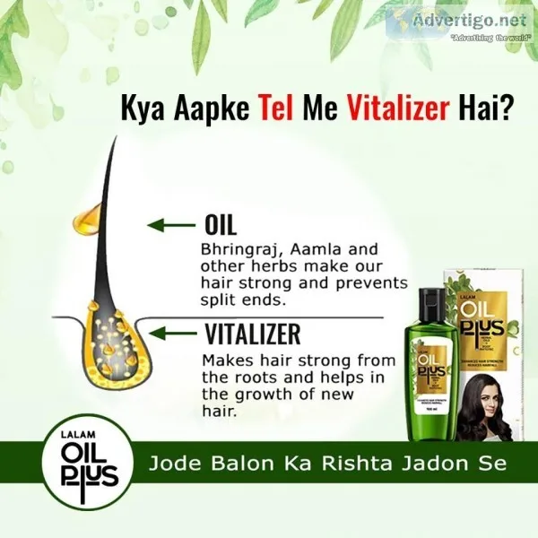 India&rsquos First Hair Oil with Vitalizer