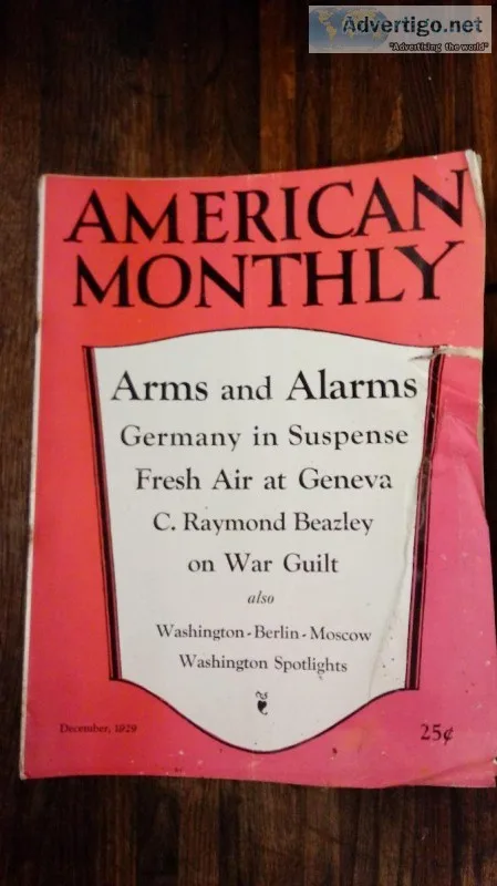 American Monthly Magazine Dec1929
