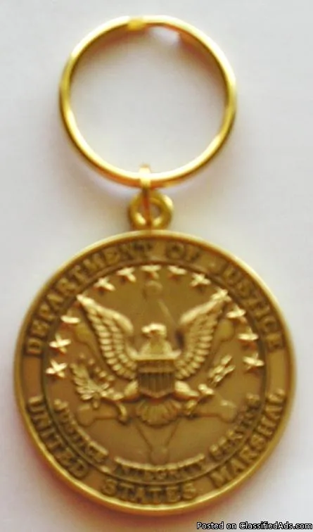 Department Of Justice-United States Marshal Coin suitable for ne