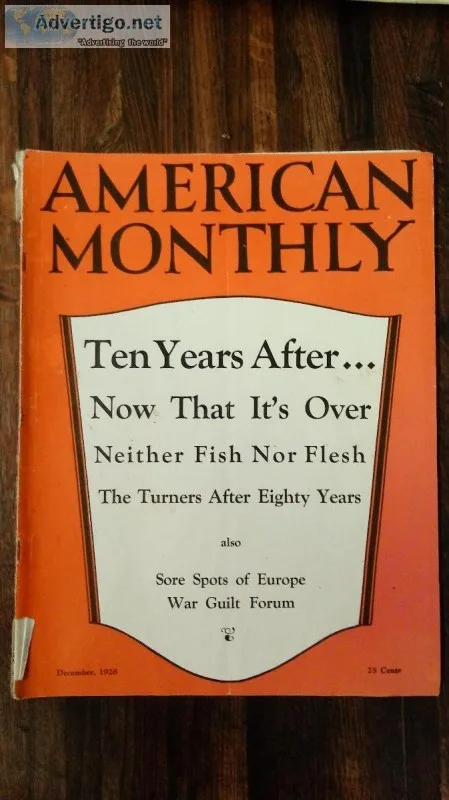 THE AMERICAN MONTHLY MAGAZINE DECEMBER 1928