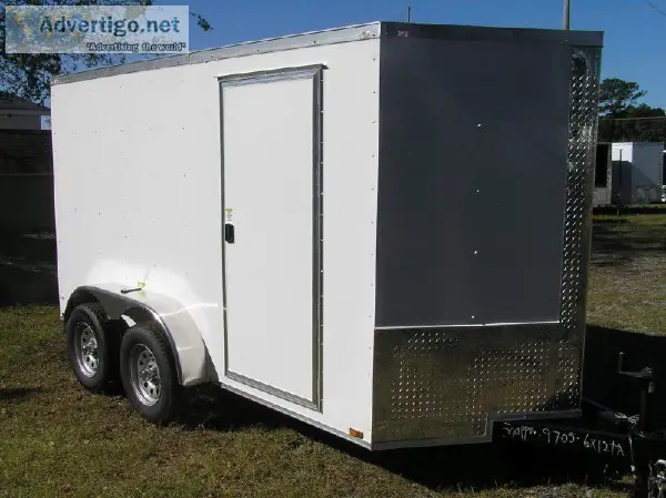 6 x 12 TA Enclosed Cargo Trailer W inches in height - 22084