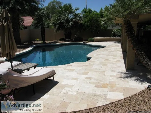 Tuscan Walnut Travertine Stone Paver