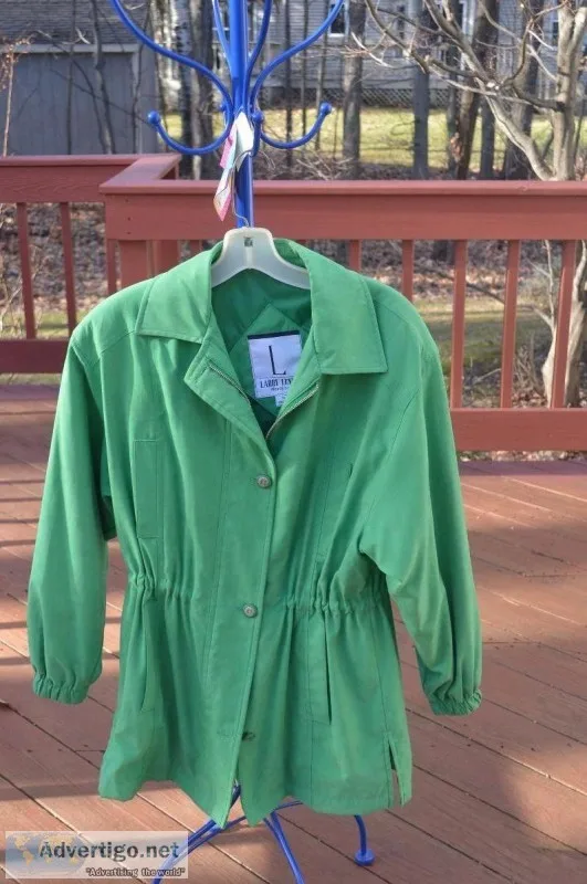 Larry Levine Microfiber Jacket Women s Size XS