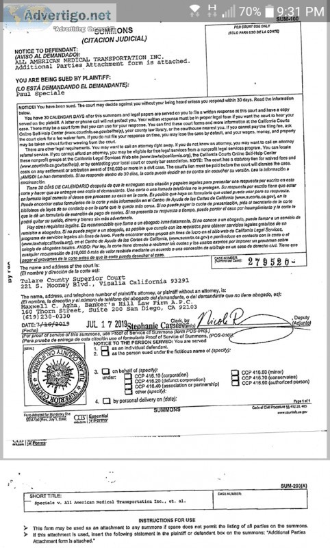 LEGAL NOTICE