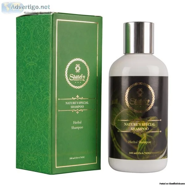 Buy 100% Natural Hair Shampoo Online in India - Best Organic Sha