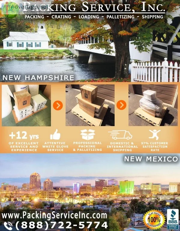 Packing Service Inc Las Cruces NM - Wooden Crates  Palletizing S
