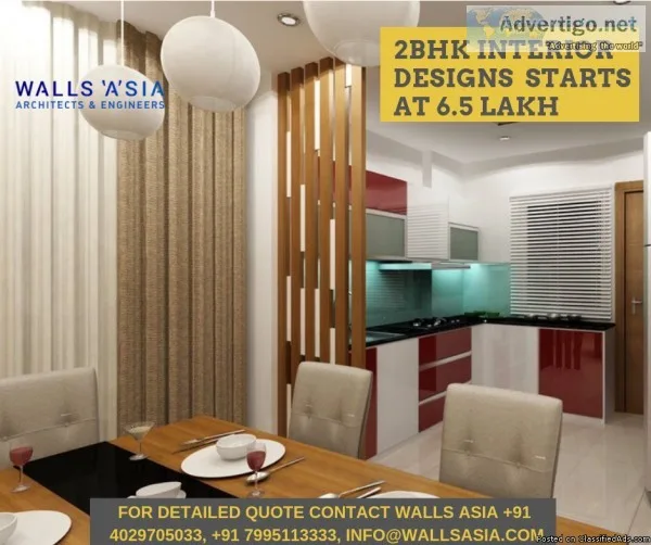Interior Designs for 2BHK in Hyderabad