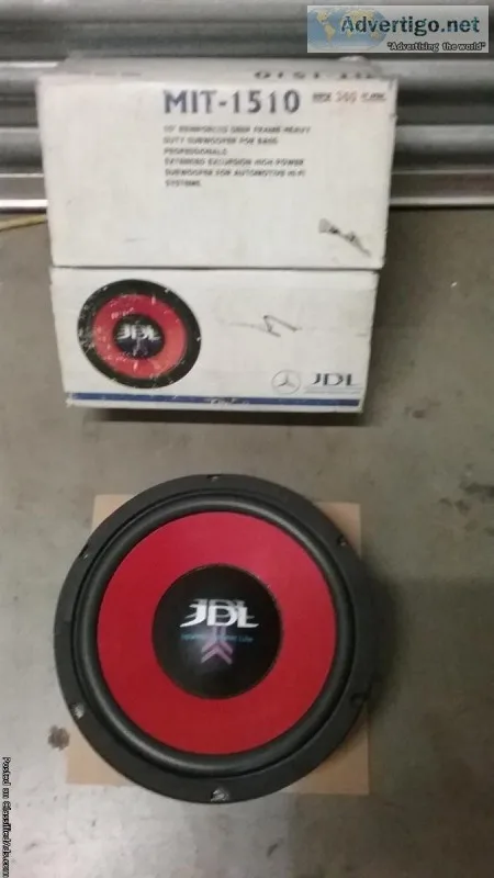 JDL HEAVY DUTY SUBWOOFER
