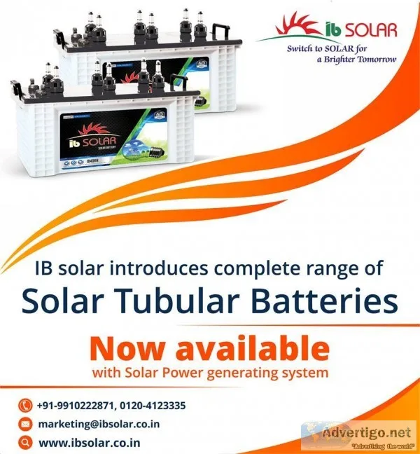 Solar Batteries Manufacturers in India