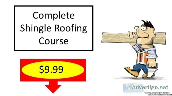 Learn Roofing for less...9.99
