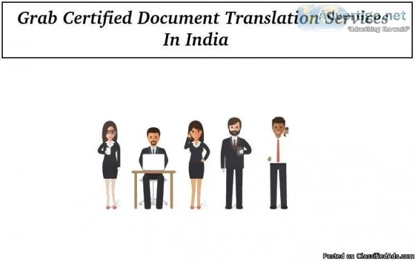 Grab Certified Document Translation Services In India