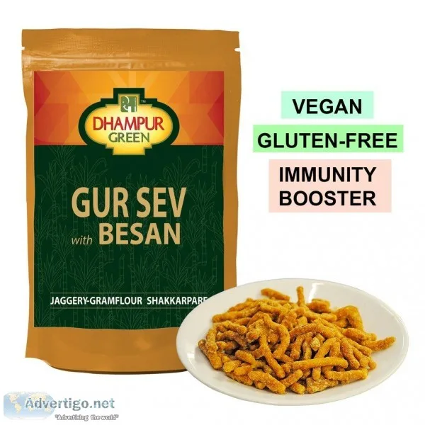 GUR KE SEV at Best price 150g 86 Rs - DhampurGreen