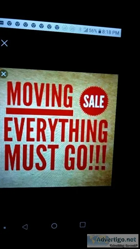 MovingGarage Sale