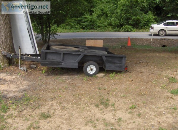 4 WheelerLawnmower Trailer