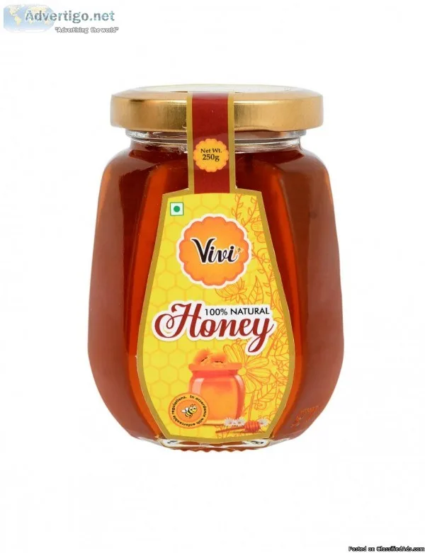 Buy Organic Honey packed in Octa Glass Jar Bottles