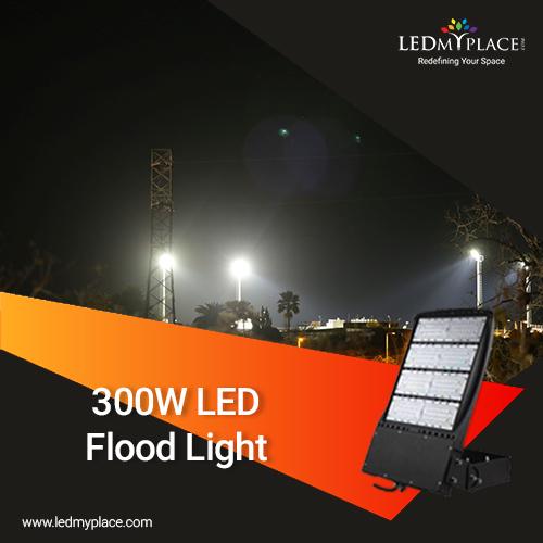 Reduce The Cost Of Utility Bills By Installing (300W LED Flood L